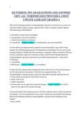 KETTERING&lowbar;NPS&lowbar;140&lowbar;QUESTIONS&lowbar;AND&lowbar;ANSWERS&lowbar;100-&lowbar;ALL&lowbar;VERIFIED&lowbar;SOLUTION