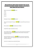 WSET DIPLOMA D3&vert; WINE & SPIRIT EDUCATION TRUST &vert;ACTUAL QUESTIONS AND VERIFIED ANSWERS &vert;GRADED A&plus;&vert;PASS FIRST ATTEMPT&vert;BRAND NEW 2026 UPDATE&excl;&excl;&excl;&excl;