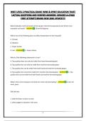 WSET LEVEL 2 PRACTICAL EXAM&vert; WINE & SPIRIT EDUCATION TRUST &vert;ACTUAL QUESTIONS AND VERIFIED ANSWERS &vert;GRADED A&plus;&vert;PASS FIRST ATTEMPT&vert;BRAND NEW 2026 UPDATE&excl;&excl;&excl;&excl;