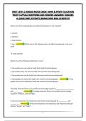 WSET LEVEL 2 AWARD-MOCK EXAM&vert; WINE & SPIRIT EDUCATION TRUST &vert;ACTUAL QUESTIONS AND VERIFIED ANSWERS &vert;GRADED A&plus;&vert;PASS FIRST ATTEMPT&vert;BRAND NEW 2026 UPDATE&excl;&excl;&excl;&excl;