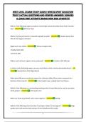 WSET LEVEL 2 EXAM STUDY GUIDE&vert; WINE & SPIRIT EDUCATION TRUST &vert;ACTUAL QUESTIONS AND VERIFIED ANSWERS &vert;GRADED A&plus;&vert;PASS FIRST ATTEMPT&vert;BRAND NEW 2026 UPDATE&excl;&excl;&excl;&excl;