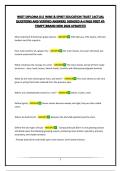 WSET DIPLOMA D1&vert; WINE & SPIRIT EDUCATION TRUST &vert;ACTUAL QUESTIONS AND VERIFIED ANSWERS &vert;GRADED A&plus;&vert;PASS FIRST ATTEMPT&vert;BRAND NEW 2026 UPDATE&excl;&excl;&excl;&excl;