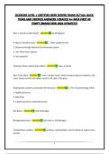 CICERONE LEVEL 1 CERTIFIED BEER SERVER EXAM&vert;ACTUAL QUESTIONS AND VERIFIED ANSWERS &vert;GRADED A&plus;&vert;PASS FIRST ATTEMPT&vert;BRAND NEW 2026 UPDATE&excl;&excl;&excl;&excl;