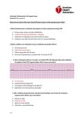 ACLS Exam Version B Advanced Cardiovascular Life Support Exam