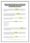 CICERONE CERTIFIED BEER SERVER LEVEL 1 EXAM&vert;ACTUAL QUESTIONS AND VERIFIED ANSWERS &vert;GRADED A&plus;&vert;PASS FIRST ATTEMPT&vert;BRAND NEW 2026 UPDATE&excl;&excl;&excl;&excl;