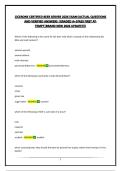 CICERONE CERTIFIED BEER SERVER 2026 EXAM&vert;ACTUAL QUESTIONS AND VERIFIED ANSWERS &vert;GRADED A&plus;&vert;PASS FIRST ATTEMPT&vert;BRAND NEW 2026 UPDATE&excl;&excl;&excl;&excl;