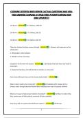 CICERONE CERTIFIED BEER SERVER &vert;ACTUAL QUESTIONS AND VERIFIED ANSWERS &vert;GRADED A&plus;&vert;PASS FIRST ATTEMPT&vert;BRAND NEW 2026 UPDATE&excl;&excl;&excl;&excl;