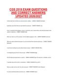 CGS 2518 EXAM QUESTIONS  AND CORRECT ANSWERS    UPDATED 2026&sol;2027