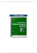 Introduction to Medical-Surgical Nursing 5th Ed Test Bank &vert; Linton &vert; Chapter 1 Community & Rehabilitation