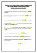 CICERONE CERTIFIED BEER SERVER EXAM BUNDLE&vert;ACTUAL QUESTIONS AND VERIFIED ANSWERS &vert;GRADED A&plus;&vert;PASS FIRST ATTEMPT&vert;BRAND NEW 2026 UPDATE&excl;&excl;&excl;&excl;
