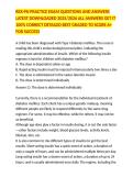 REX-PN PRACTICE EXAM QUESTIONS AND ANSWERS LATEST DOWNLOADED 2025&sol;2026 ALL ANSWERS GET IT 100&percnt; CORRECT DETAILED BEST GRADED TO SCORE A&plus; FOR SUCCESS