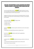 AAFCS 200 EXAM PACK &vert; QUESTIONS AND 100&percnt; CORRECT WELL DETAILED ANSWERS&vert;LATEST&excl;&excl;&excl;&excl;&excl;2025&sol;2026&vert;GUARANTEED PASS&vert;GRADED A&plus;&vert;VERIFIED