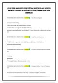 SNHD FOOD HANDLER&rsquo;S CARD &vert;ACTUAL QUESTIONS AND VERIFIED ANSWERS &vert;GRADED A&plus;&vert;PASS FIRST ATTEMPT&vert;BRAND NEW 2026 UPDATE&excl;&excl;&excl;&excl;