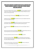 SNHD FOOD HANDLER&rsquo;S TRAINING BOOK&vert;ACTUAL QUESTIONS AND VERIFIED ANSWERS &vert;GRADED A&plus;&vert;PASS FIRST ATTEMPT&vert;BRAND NEW 2026 UPDATE&excl;&excl;&excl;&excl;