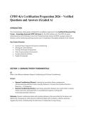 CPDT-KA Certification Preparation 2026 &ndash; Verified Questions and Answers &lpar;Graded A Exam Material&rpar;