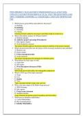 PMP &lpar;PROJECT MANAGEMENT PROFESSIONAL&rpar; LATEST 2026  UPDATE FAST REVIWED FROM ACTUAL TEST 150 QUESTIONS AND  100&percnt; VERIFIED ANSWERS&vert; A&plus; GRADE Q&A &vert; INSTANT DOWNLOAD  PDF