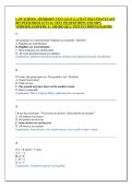LAW SCHOOL ADMISSION TEST &lpar;LSAT&rpar; LATEST 2026 UPDATE FAST  REVIWED FROM ACTUAL TEST 150 QUESTIONS AND 100&percnt;  VERIFIED ANSWERS&vert; A&plus; GRADE Q&A &vert; INSTANT DOWNLOAD PDF