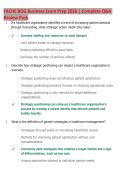 ACHE BOG &sol; FACHE Exam Bundle 2026 &vert; Exam Prep Latest Update &vert; Practice Tests&comma; Q&A Review Packs & Study Guides &vert; Graded A&plus;