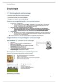Samenvatting -  Sociologie