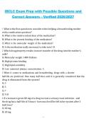 IBCLC Exam Prep International Board of Lactation Consultant Examiners 2026&sol;2027 Possible Questions and Verified Correct Answers