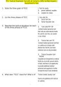 TP-C Tactical Paramedic Test with all Correct & 100&percnt; Verified Answers &vert;Guaranteed to Pass
