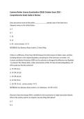 Customs Broker License Examination &lpar;CBLE&rpar; October Exam 2025 &ndash; Comprehensive Study Guide & Review