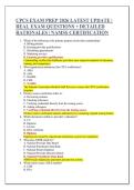 CPCS EXAM PREP 2026 LATEST UPDATE &vert;  REAL EXAM QUESTIONS &plus; DETAILED  RATIONALES &vert; NAMSS CERTIFICATION