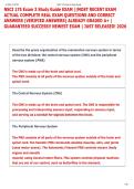 NSCI 175 Exam 2 Study Guide EXAM &vert;&vert;MOST RECENT EXAM  ACTUAL COMPLETE REAL EXAM QUESTIONS AND CORRECT  ANSWERS &lpar;VERIFIED ANSWERS&rpar; ALREADY GRADED A&plus; &vert;  GUARANTEED SUCCESS&excl;&excl; NEWEST EXAM &vert; JUST RELEASED&excl; 2026