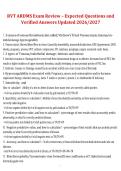 RVT &lpar;ARDMS&rpar; Exam Review Expected Questions and Verified Answers &ndash; Updated 2026&sol;2027 Complete Study Guide