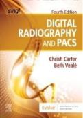 TEST BANK FOR Digital Radiography and PACS 4th Edition by Christi Carter MSRS RT&lpar;R&rpar; &lpar;Author&rpar; latest Update