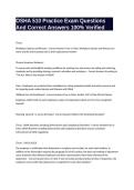 OSHA 510 Practice Exam Questions And Correct Answers 100&percnt; Verified