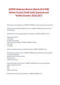 ARDMS Abdomen Review &lpar;Based on URR Review Course&rpar; Study Guide Questions and Verified Answers &lpar;2026&ndash;2027&rpar; &ndash; Complete Exam Preparation Material