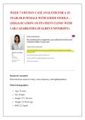 i-Human Case Study&colon; 25-Year-Old Female with Loose Stools &ndash; Week 7 &lpar;2026&rpar; &ndash; Outpatient Clinic with Lab Capabilities &ndash; Walden University