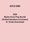 APCO EMD Final Exam Questions and Answers PDF &vert; Emergency Medical Dispatcher Practice Test