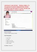 i-Human Case Study&colon; 72-Year-Old Male with Dyspnea &ndash; Week 4 &ndash; Heart Failure Exacerbation &ndash; SOAP Note & Expert Evaluation