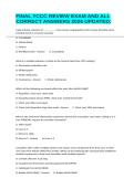 FINAL TCCC REVIEW EXAM AND ALL CORRECT ANSWERS 2026 UPDATED&period;