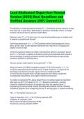 Lead Abatement Supervisor Newest Version &lpar;2026&rpar; Real Questions and Verified Answers 100&percnt; Correct &lpar;A&plus;&rpar;