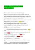 Introduction to software applications