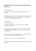 CBP OBT Exam 8 2025 &ndash; Operational Training Study Guide & Practice Exam Review