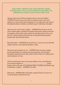 A PACKAGE DEAL FOR BEHAVIORAL OBSERVATION EXAM DIFFERENT VERSIONS WITH DETAILED VERIFIED ANSWERS &sol;ALREADY GRADED A&plus;