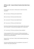 CBP Exam 1 2025 &ndash; Customs & Border Protection Study Guide & Exam Review