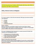 ATI RN Comprehensive Predictor 2026 Retake Exit Exam with NGN 100  Questions and 100&percnt; Correct Answers 