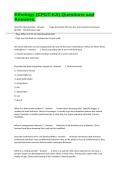 Ethology &lpar;CPDT-KA&rpar; Questions and Answers&period;