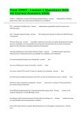 Final CPDT - Lesson 1 Questions With All Correct Answers 2026&period;