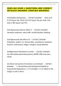 NURS 663 Exam 1 questions and correct detailed answers &lpar;verified answers&rpar;