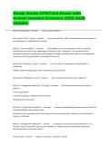 Study Guide CPDT-KA Exam with Actual Detailed Answers 2025-2026 Update&period;