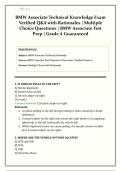BMW Associate Technical Knowledge Exam &vert; COMPLETE STUDY PACK