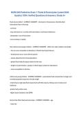 NURS 265 Pediatrics Exam 1 Fluids & Electrolytes &lpar;Latest 2026 Update&rpar; 100&percnt; Verified Questions & Answers &vert; Grade A&plus;