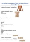 NU 265 Exam Questions with 100&percnt; Correct Answers &vert; Latest Version &lpar;2026&rpar; Expert Verified
