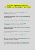 CNIT 242 Final Exam UPDATED  QUESTIONS AND CORRECT ANSWERS